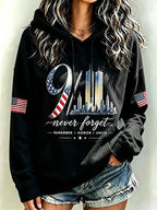 Women's Never Forget September 11 Print Top
