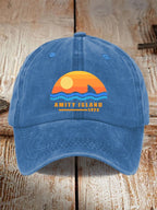 Shark Amity 1975 Flag Pride Baseball Cap
