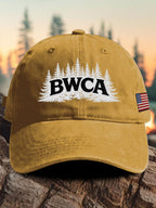 Retro Save The BWCA Save Boundary Waters Canoe Area Wilderness Print Baseball Cap