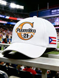 Unisex Puerto Rico Baseball-Print Hat