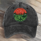 Stranger Upside Down Hawkins 80s Horror Art Printed Cap