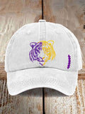 Men'S And Women'S Casual Football Print Hats