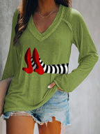 Women's Halloween Printed T-Shirts