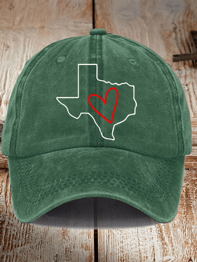 Texas Strong Printed Hat