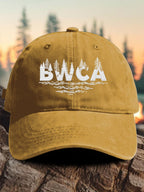Retro Save The BWCA Save Boundary Waters Canoe Area Wilderness Print Baseball Cap
