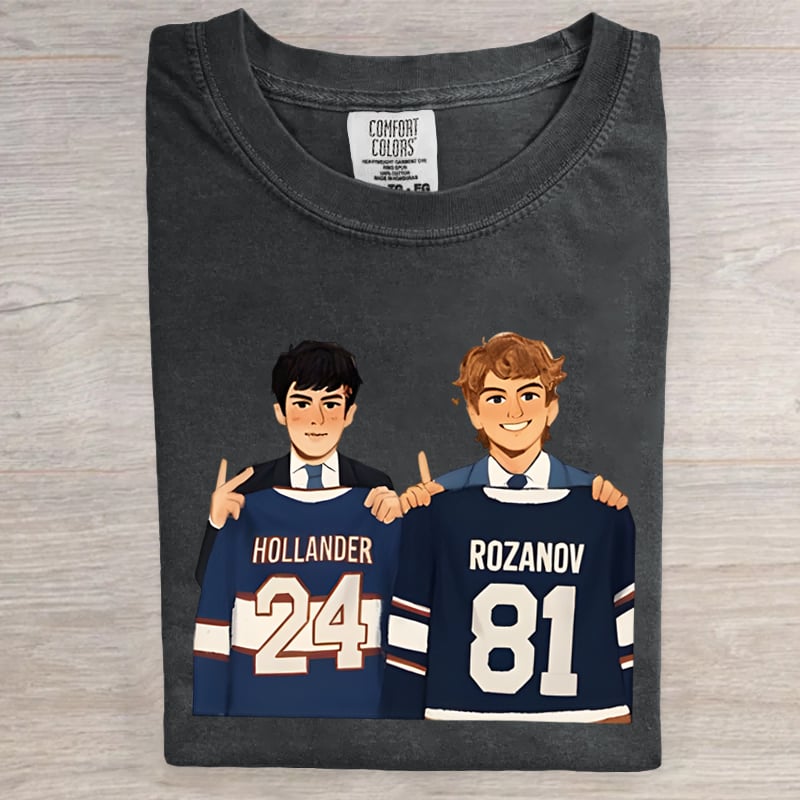 24 81 Heated Rivalry Hockey Gay Art Print T-Shirt