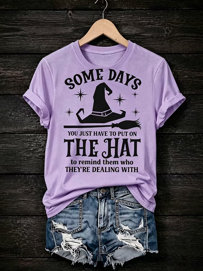 Women's Halloween Print T-Shirt