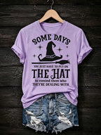 Women's Halloween Print T-Shirt