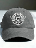 Retro Music Gives Us Wings To Fly Print Baseball Cap