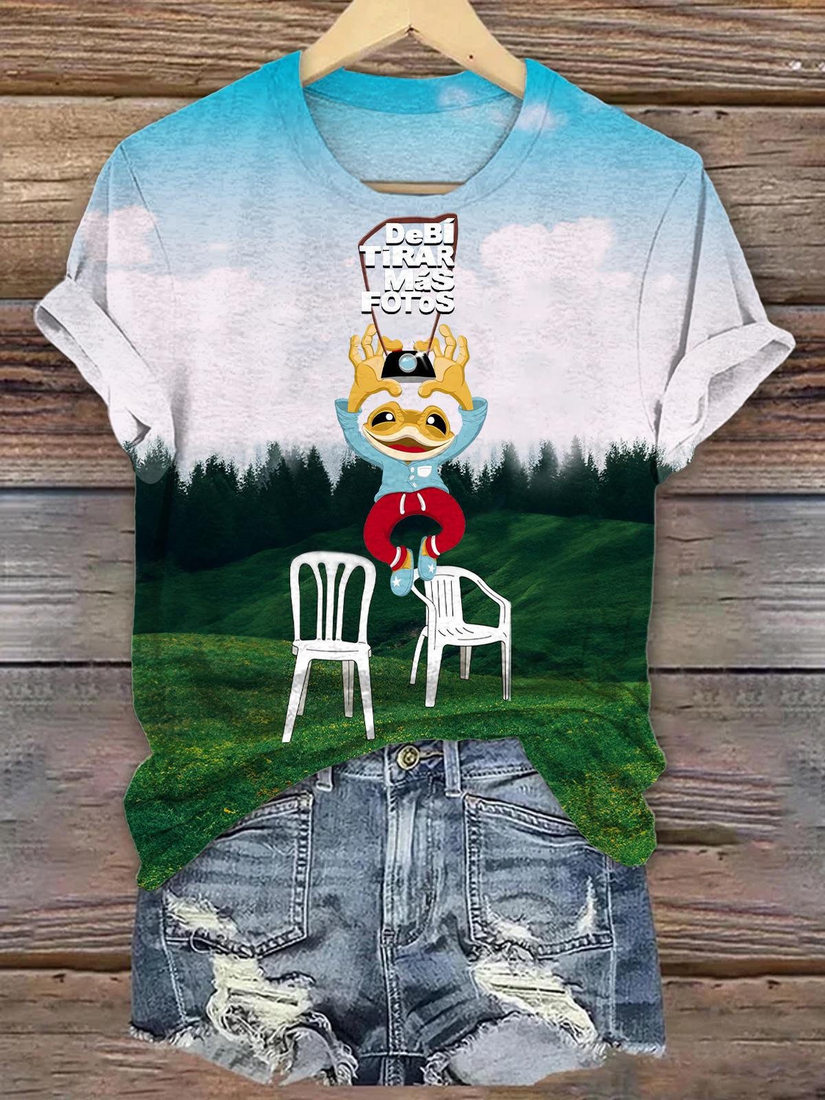 Puerto Rico Crew Neck T-shirt