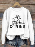 Women's Soulful Inspired Graphic Casual Sweatshirt
