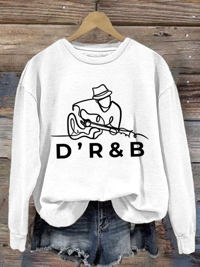 Women's Soulful Inspired Graphic Casual Sweatshirt