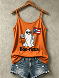 Women's "Halloween in Puerto Rico" Print Camisole