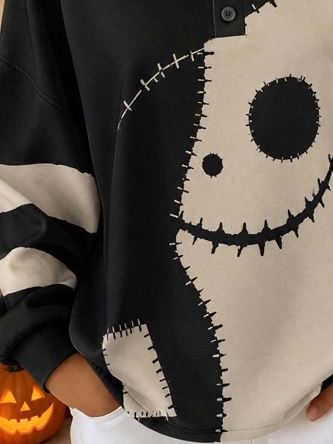 Women'S Casual Printed Hoodie