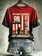 Women's 9/11 Memorial Graphic Top