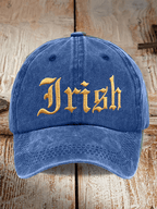 Tree Team Football Print Adjustable Baseball Cap