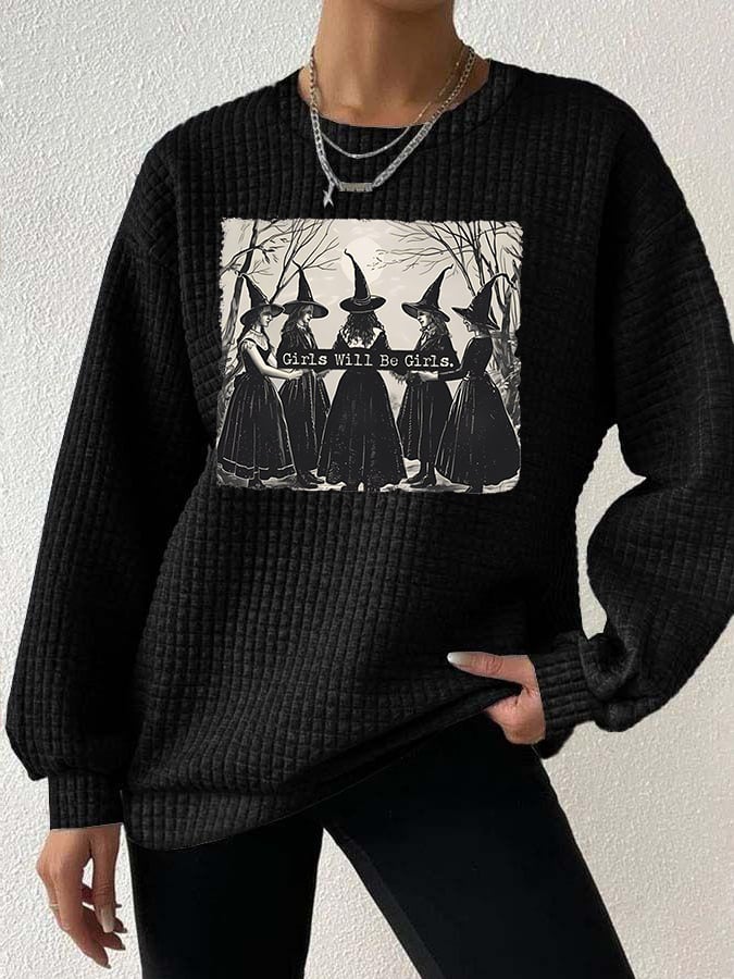 Women'S Casual Halloween Sweatshirt