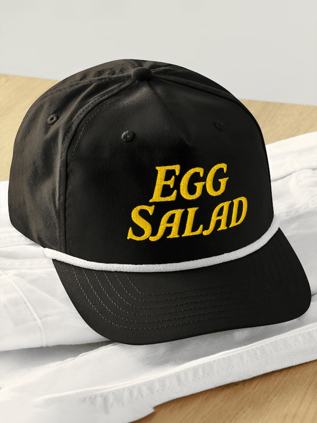 Egg Salad Hat â€?Golf Rope Cap