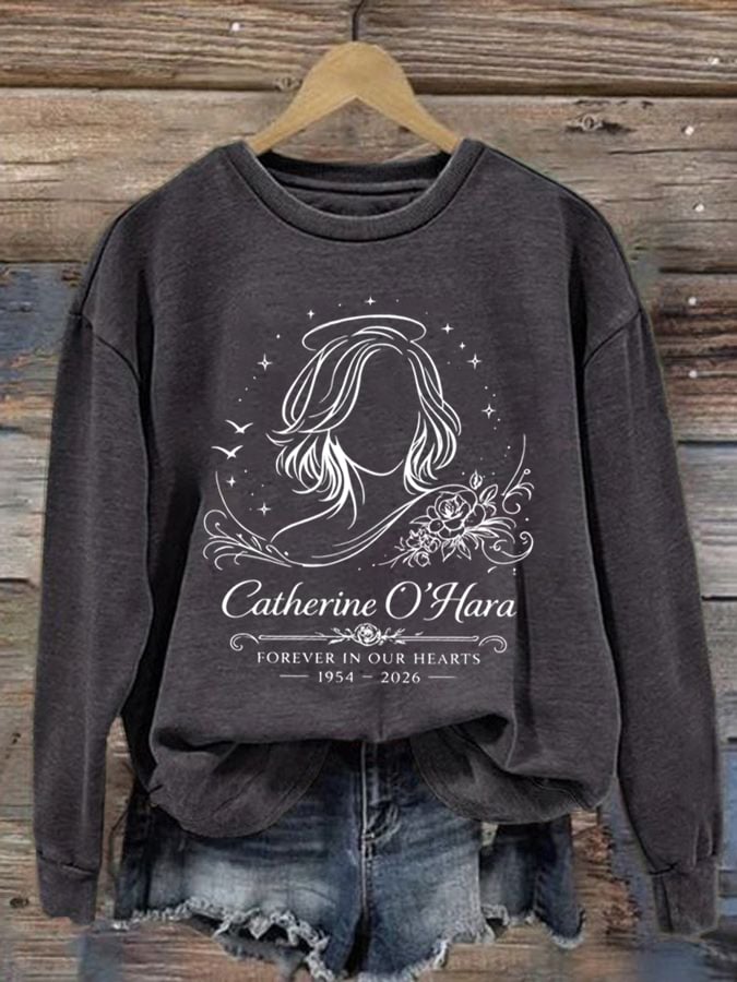 Women‘s Comedian Print Sweatshirt