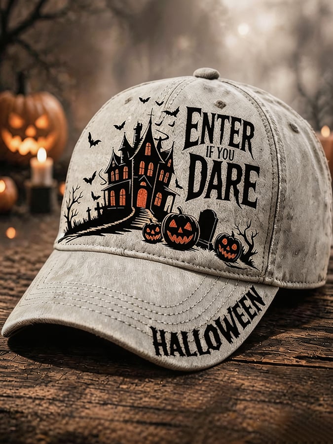 Halloween Printed Hat