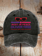 Unisex Retro Forever In Our Hearts Printed Hat