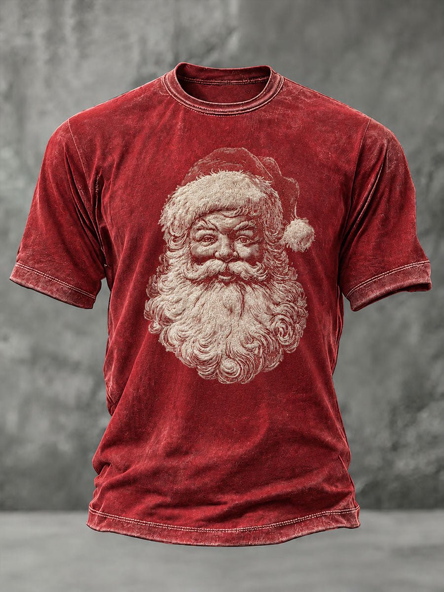 Men's Christmas Printed Casual T-Shirt