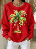 🔥🔥2nd 50% Off 🔥🔥Women's Christmas Print Sweatshirt