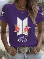 Women'S 2026 Bts Comeback Art Print T-Shirt