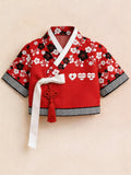 Women Concert-Inspired Jeogori Hanbok Top With Tassel