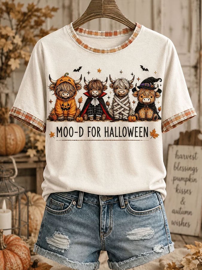 Women's Casual Print Short-Sleeve T-Shirt