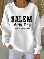 Women's Salem Girls Trip Textured Sweatshirt