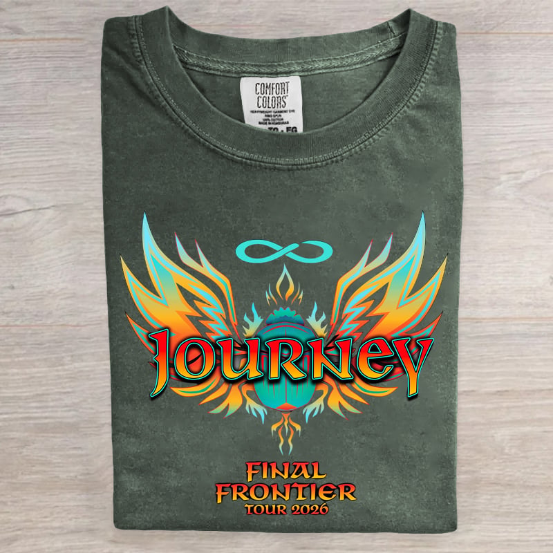 Journey Final Tour 2026 Art Print T-Shirt