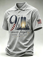 Men's 9.11 Never Forget Print Casual Top