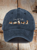 Unisex Love Not Labs Save The Beagles Printed Hat