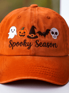 Unisex Cute Spooky Season Print Hat