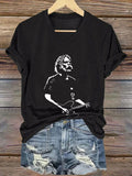 Women's Casual Printed Short-Sleeve T-Shirt