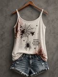 Women's Printed Camisole – Dark Humor Style