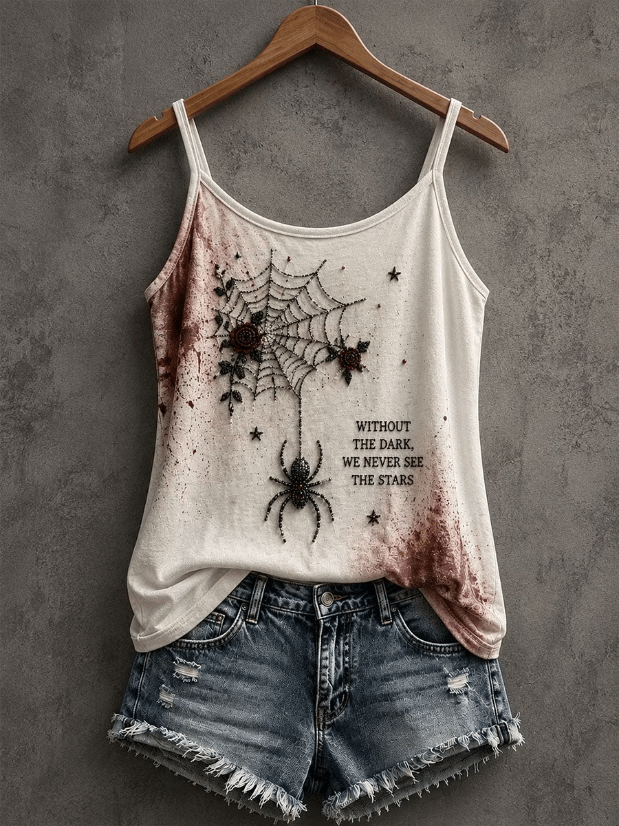 Women's Printed Camisole – Dark Humor Style