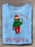 Puerto Rico Merry Christmas Printed T-shirts