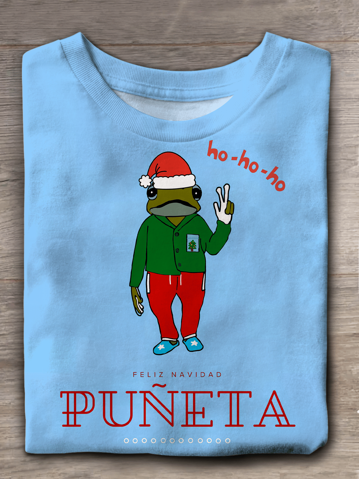 Puerto Rico Merry Christmas Printed T-shirts
