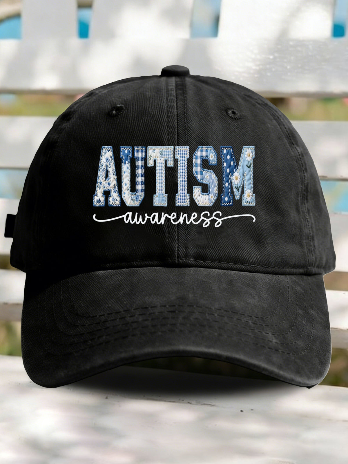 Autism Awareness Print Baseball Cap