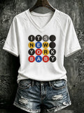 Women'S Musical Art Print T-Shirt