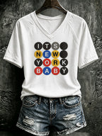 Women'S Musical Art Print T-Shirt