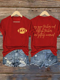 V-Neck Retro 87 Football My English Teacher And Gym Teacher Are Getting Married Print T-Shirt