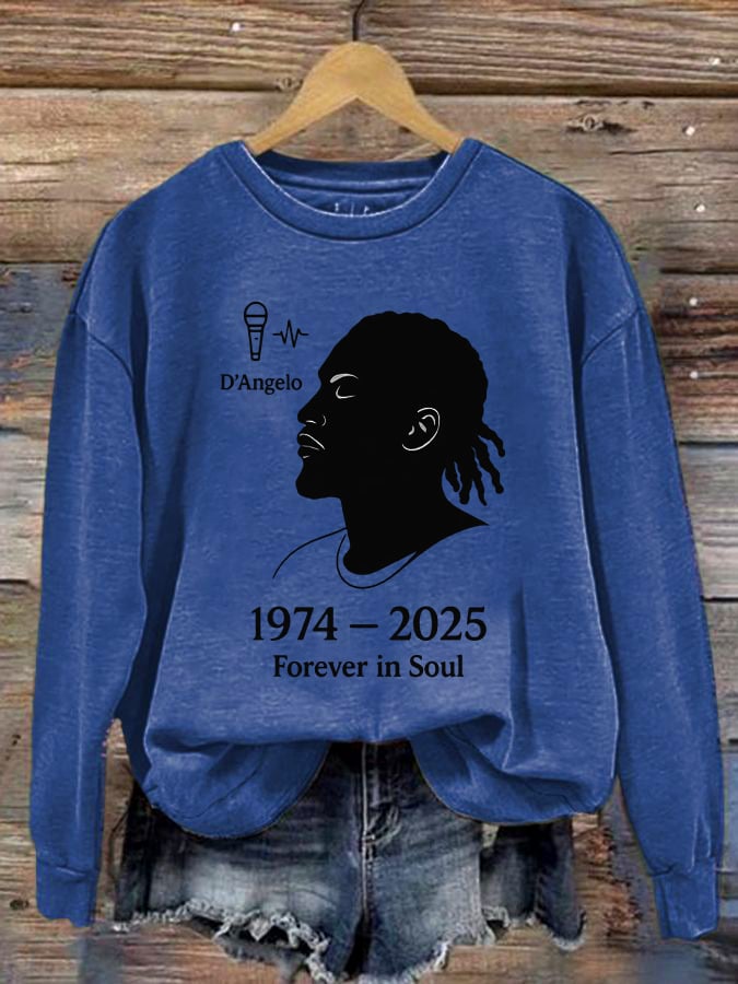 Women's Soulful Inspired Graphic Casual Sweatshirt