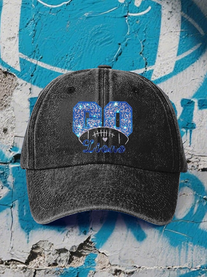 Football Print Unisex Hat