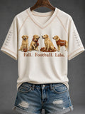 Women's Autumn Animal Print Top