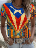 Puerto Rico Singer Pfknr Printed T-shirts