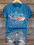 Women's Amity Means Friendship Print T-shirt