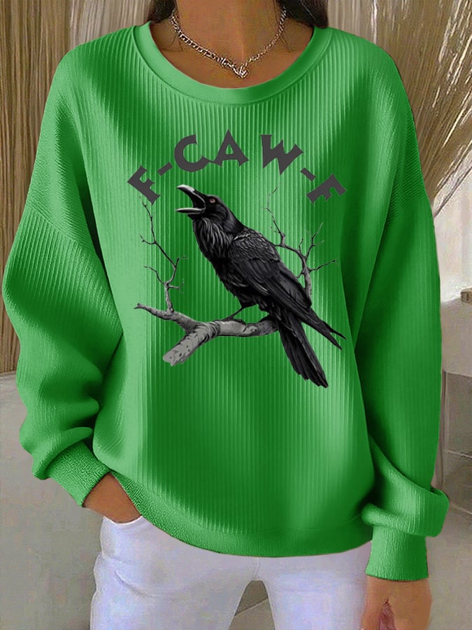 Women's F-Caw-F Raven Sweatshirt